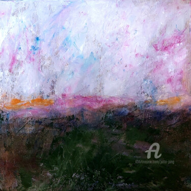 Peinture intitulée "Dawn" par Jutta Jung, Œuvre d'art originale, Acrylique Monté sur Châssis en bois