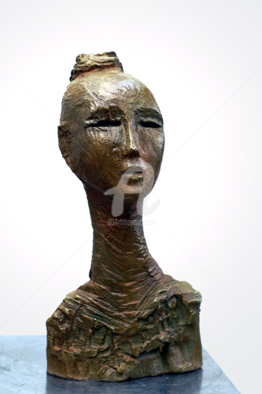 Sculpture intitulée "sun-Song" par Kaol, Œuvre d'art originale, Métaux
