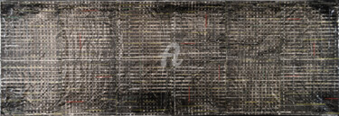 Malerei mit dem Titel "Matrix 2" von Kaouteur Souibgui, Original-Kunstwerk, Acryl