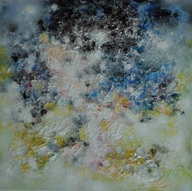 Schilderij getiteld "Rising light" door Karel Van Camp, Origineel Kunstwerk, Acryl