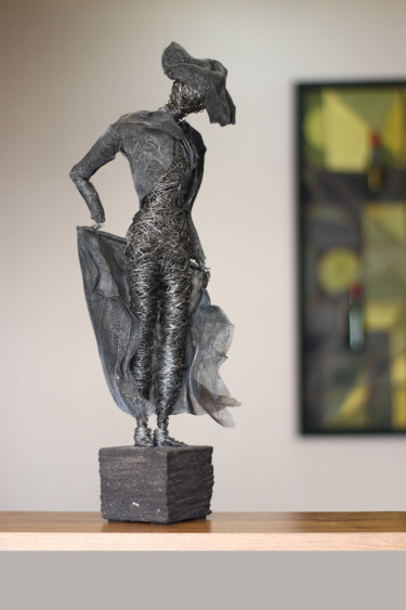 Sculpture intitulée "After the victory (…" par Karen Axikyan, Œuvre d'art originale, Métaux