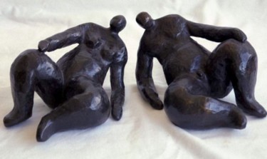 Sculpture intitulée "Te souviens tu ?" par Karen M, Œuvre d'art originale