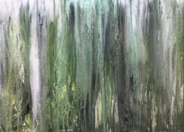 Malerei mit dem Titel "Thunderstorm in the…" von Karin Amtmann (K. Amtmann), Original-Kunstwerk, Acryl