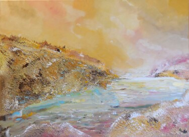 tempsa 5pcs tableau peinture huile coucher du soleil abstraite art