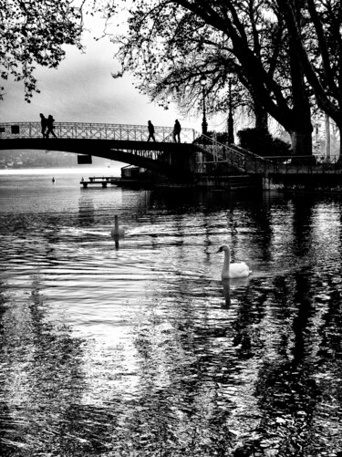 Фотография под названием "Le pont des amours" - Karolus, Подлинное произведение искусства, Цифровая фотография
