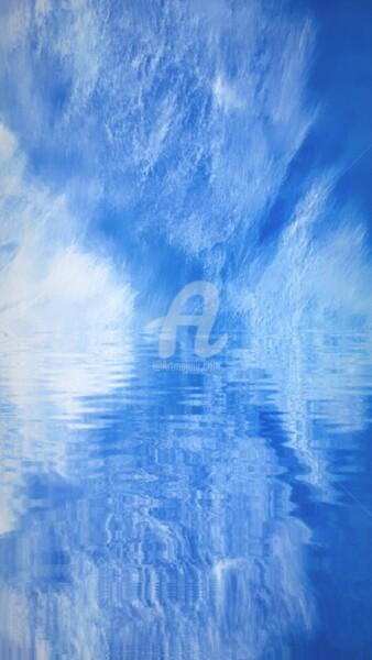 "Fée bleue ©" başlıklı Fotoğraf Kasiopea tarafından, Orijinal sanat, Akrilik