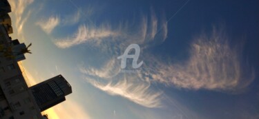 Photographie intitulée "Poisson nuages ©" par Kasiopea, Œuvre d'art originale, Photographie numérique