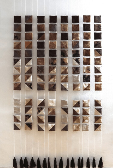纺织艺术 标题为“The Big Chocolate B…” 由Katarzyna Dietrych, 原创艺术品, 挂毯