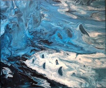 Pintura titulada "Iceberg" por Kate_art, Obra de arte original, Acrílico
