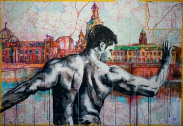 "Dresden" başlıklı Tablo Kateryna Bortsova tarafından, Orijinal sanat, Akrilik