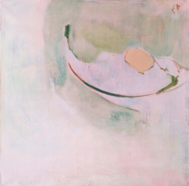 Painting titled "Morning still life" by Ekaterina Rymsha (Katrin Rymsha), Original Artwork, Oil Mounted on Wood Panel