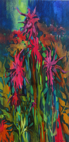 绘画 标题为“Flowers.” 由Katsiaryna Sumarava, 原创艺术品, 油