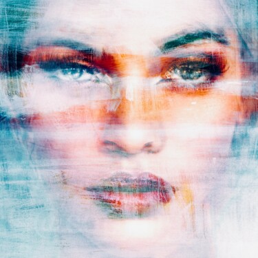 Цифровое искусство под названием "Portrait no. 11720…" - Anita Kaufmann, Подлинное произведение искусства, Цифровая живопись…