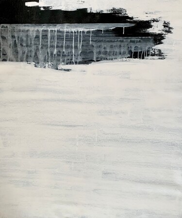 Peinture intitulée "Abstract no. 822 bl…" par Anita Kaufmann, Œuvre d'art originale, Acrylique
