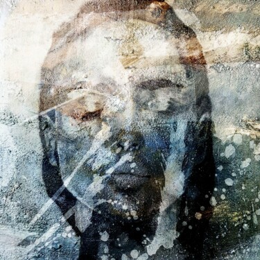 Digitale Kunst mit dem Titel "Portrait no. 4220 D…" von Anita Kaufmann, Original-Kunstwerk, Digitale Malerei Auf Keilrahmen…