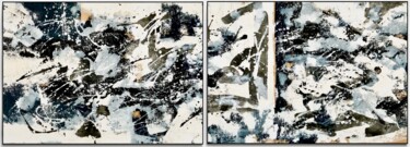 제목이 "Abstract no. 421 bl…"인 미술작품 Anita Kaufmann로, 원작, 아크릴