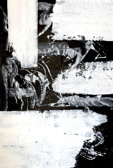 Malerei mit dem Titel "Abstract no. 1324 b…" von Anita Kaufmann, Original-Kunstwerk, Acryl