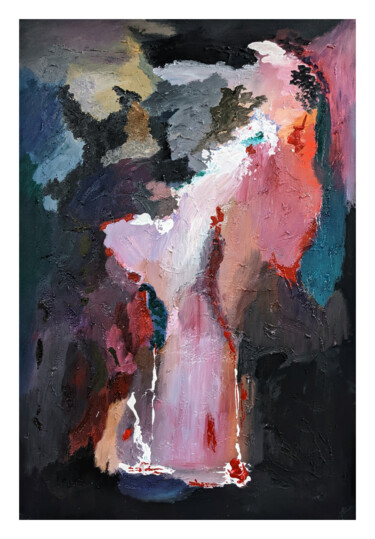Pittura intitolato "Solidarity of momen…" da Kazi Muhammed Taki, Opera d'arte originale, Acrilico