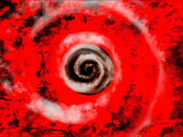 Digital Arts titled "The Black Hole" by Keep Magic, Original Artwork, Digital Painting