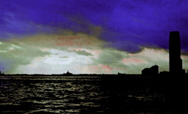 Фотография под названием "New Jersey Storm 10…" - Ken Lerner, Подлинное произведение искусства, Цифровая фотография