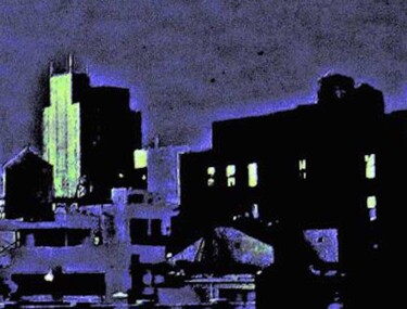 Фотография под названием "Cityscape in the St…" - Ken Lerner, Подлинное произведение искусства, Цифровая фотография