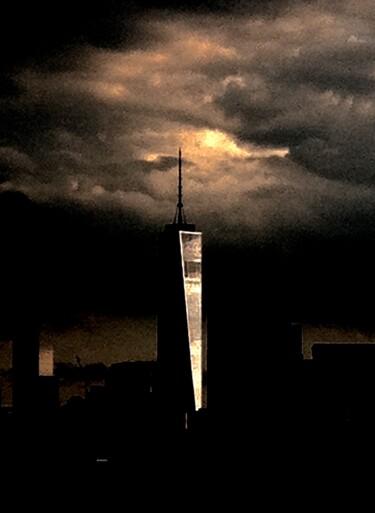 Фотография под названием "Freedom Tower 800e" - Ken Lerner, Подлинное произведение искусства, Цифровая фотография