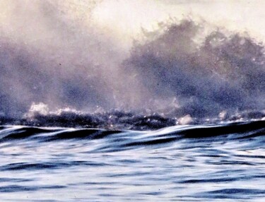 Fotografia intitolato "Stormy Sea 1b3" da Ken Lerner, Opera d'arte originale, Fotografia digitale