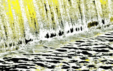 Fotografia intitolato "Cascading Water 100…" da Ken Lerner, Opera d'arte originale, Fotografia digitale