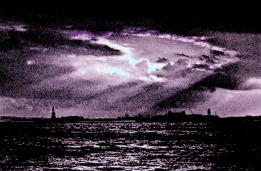 Фотография под названием "Esplanade 2- Jersey…" - Ken Lerner, Подлинное произведение искусства, Цифровая фотография
