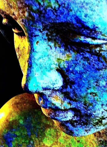 Photography titled "Fountain Sculpture…" by Ken Lerner, Original Artwork, Digital Photography