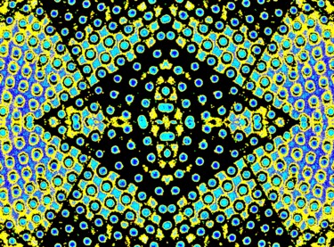 Фотография под названием "Subway Dots 4x51c […" - Ken Lerner, Подлинное произведение искусства, Цифровая фотография