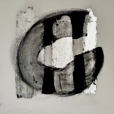 Картина под названием "Porous 021" - Kerstin Sagebiel, Подлинное произведение искусства, Акрил Установлен на Деревянная рама…