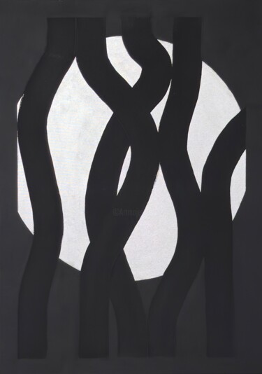 Картина под названием "It`s Lonley In The…" - Kerstin Sagebiel, Подлинное произведение искусства, Акрил Установлен на Деревя…