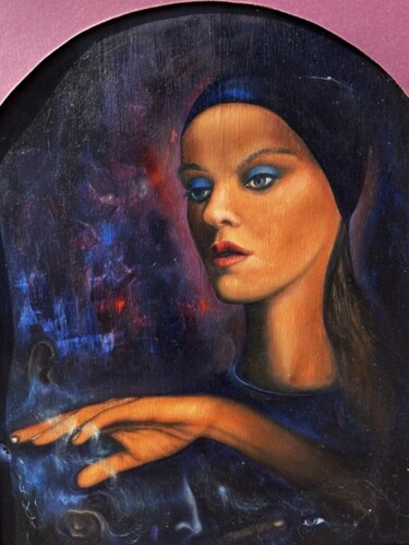 Pittura intitolato "Матрица*" da Valerii Semenikhin, Opera d'arte originale, Olio