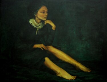 Painting titled "Искусство ради иску…" by Valerii Semenikhin, Original Artwork, Oil