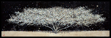 Картина под названием "Tree" - Gurami Khetsuriani, Подлинное произведение искусства, Масло