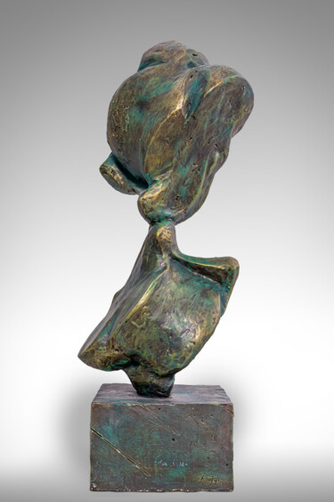 Скульптура под названием "Game" - Khurshed Husenov, Подлинное произведение искусства, Бронза