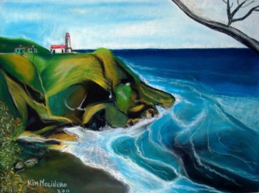 Pintura intitulada "FAROL" por Kim Molinero, Obras de arte originais