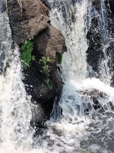 Photography titled "cascades à Kribi" by Christine Pons, Original Artwork