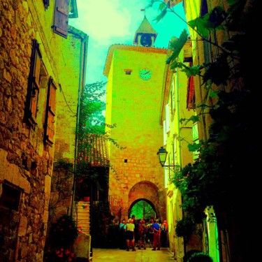 Photography titled "La Porte Médiévale" by Kirlian, Original Artwork