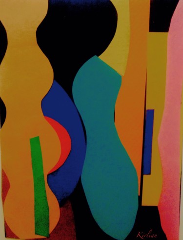 Digital Arts titled "Kool Jazz" by Kirlian, Original Artwork, Digital Painting