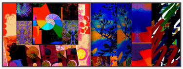 Arte digital titulada "Paso Doble" por Kirlian, Obra de arte original, Pintura Digital