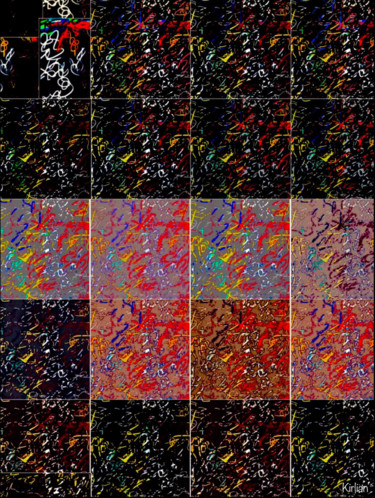 Arts numériques intitulée "GraffTime" par Kirlian, Œuvre d'art originale, Peinture numérique