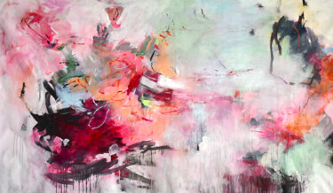 Malarstwo zatytułowany „With the wind at yo…” autorstwa Kirsten Handelmann, Oryginalna praca, Akryl