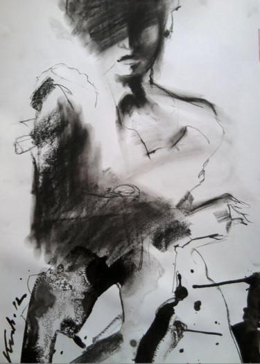 Pintura titulada "drawing02" por Kii, Obra de arte original, Oleo