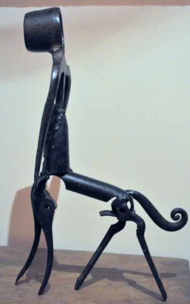 雕塑 标题为“Centaure” 由Karine Krynicki, 原创艺术品, 金属