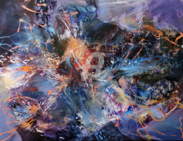 Schilderij getiteld "Gigantic scale stun…" door Kloska Ovidiu, Origineel Kunstwerk, Acryl