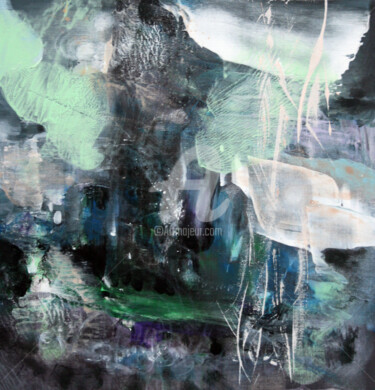 Картина под названием "SOFT COSMIC LIGHT M…" - Kloska Ovidiu, Подлинное произведение искусства, Акрил