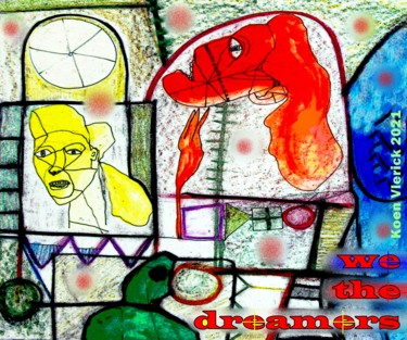 Digital Arts titled "we the dreamers" by Koen Vlerick, Original Artwork, 2D Digital Work