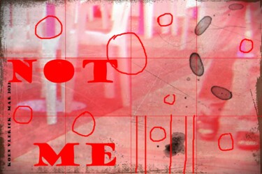 Arts numériques intitulée "NOT ME" par Koen Vlerick, Œuvre d'art originale, Travail numérique 2D